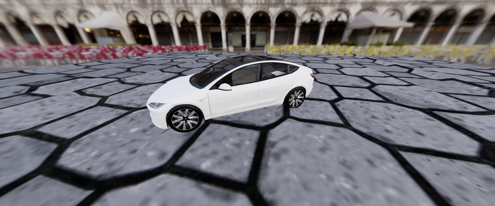 3D Tesla car configurator example with React and Next.js Screenshot